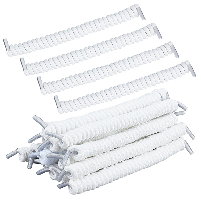 14Шнурки из полиэфирной и латексной нити с пружинами