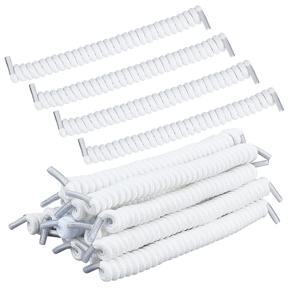 14Шнурки из полиэфирной и латексной нити с пружинами