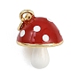 Латунь эмаль подвески, грибные прелести, долговечный, стойки покрытие, без свинца и без кадмия, с целью перехода в кольце