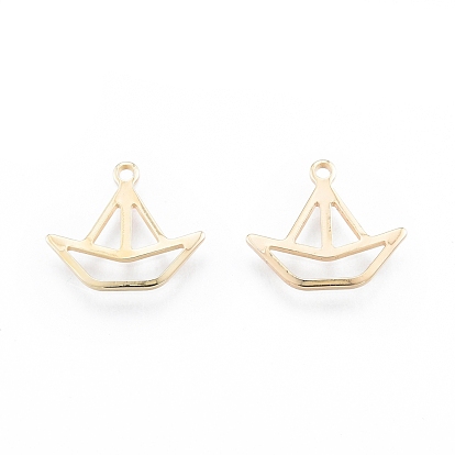 Brass Charms, Nickel Free, Boat