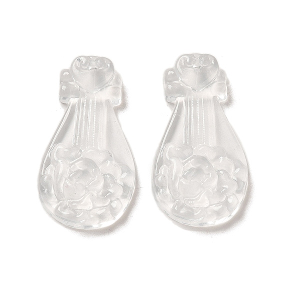 Transparent Acrylic Pendants, Musical Instruments