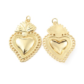 Стойки обшивки латунные подвески, без кадмия и без свинца, долговечный, с целью перехода в кольце, очарование священного сердца