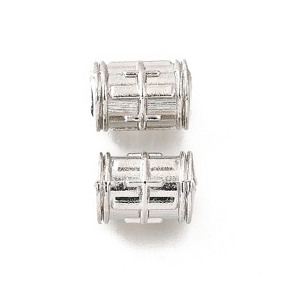 Сплавочные бусины, без кадмия и без свинца, колонка