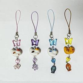 Correas móviles de vidrio, porcelana y acrílico