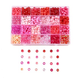 24 styles de perles de corbeau en acrylique et en plastique PP à faire soi-même, kits de fabrication de bijoux en perles de poney