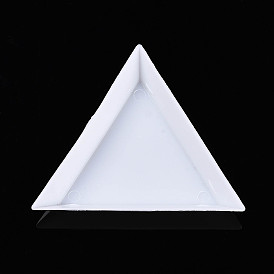 Support de plateau en plastique pour peinture diamant, triangle