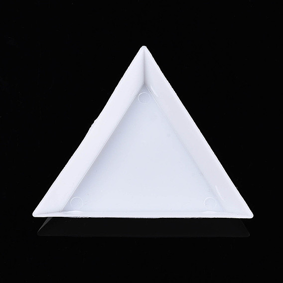 Plastic Diamond Painting Tray Holder, Triangle