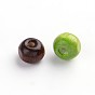 Natural Wood Beads, Round, Lead Free, Dyed
