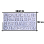 Буква A~Z и цифра 0~9 силиконовые формы своими руками, формы для литья смолы, для уф-смолы, изготовление изделий из эпоксидной смолы