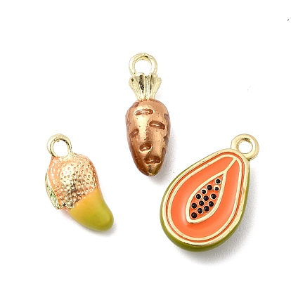 Подвески из эмали и сплава, стойки покрытие, без кадмия, без никеля и без свинца, золотые