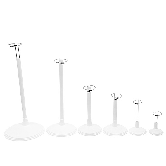 Железная модель игрушки в сборе держатель, с шасси из ПВХ и увеличенной рукоятью