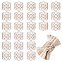 Iron Glass Napkin Rings, Napkin Holder Adornment, Wedding Restaurant Daily Accessories