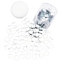Mirror Glass Mosaic Tiles, for Home Decoration Crafts Jewelry Making, Square