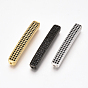 Brass Micro Pave Cubic Zirconia Beads, Cadmium Free & Lead Free, Cuboid