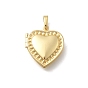 Латунь сердце медальон подвески, без кадмия и без свинца, стойки покрытие, долговечный