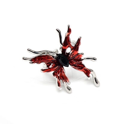 Открытые манжеты из сплава бабочки для женщин, платина