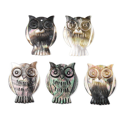 Sea Shell Pendants, Owl