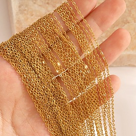 Ожерелья из нержавеющей стали с цепочками для женщин