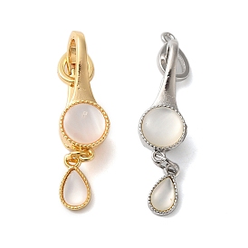 Раскладывающиеся застежки из латуни и смолы, без кадмия, без никеля и без свинца, слеза