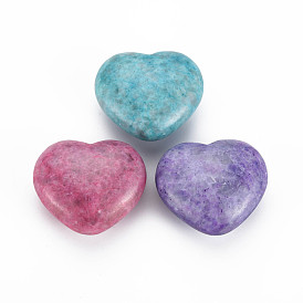 Природный камень карты/камень Пикассо/камень яшмы Пикассо, окрашенные, сердце любовь камень, карманный пальмовый камень для балансировки рейки