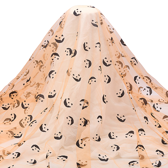 Полиэстеровая сетчатая ткань для Хэллоуина, товары для поделок своими руками, аксессуары, призрак