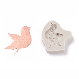 Pigeon Food Grade Silicone Molds, Fondant Molds, For DIY Cake Decoration, Chocolate, Candy, UV Resin & Epoxy Resin Craft Making