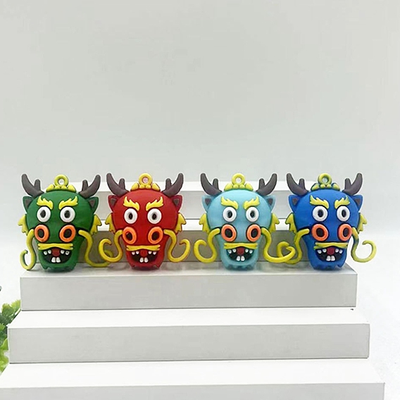 Пластиковые подвески из пвх, прелести дракона