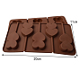 Silicone Molds, Fondant Molds, For DIY Cake Decoration, Chocolate, Candy, Rectangle with Heart