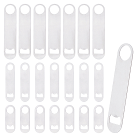 21шт 3 стиль нержавеющая сталь открывалки для пивных бутылок, овальные