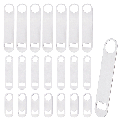 21шт 3 стиль нержавеющая сталь открывалки для пивных бутылок, овальные