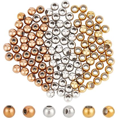 304 из нержавеющей стали разделительные бусины, круглые