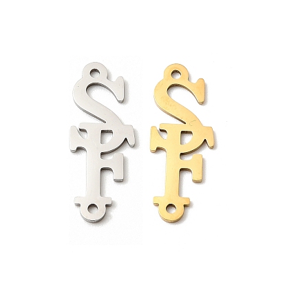 201 подвески из нержавеющей стали, слово, ионное покрытие (ip)