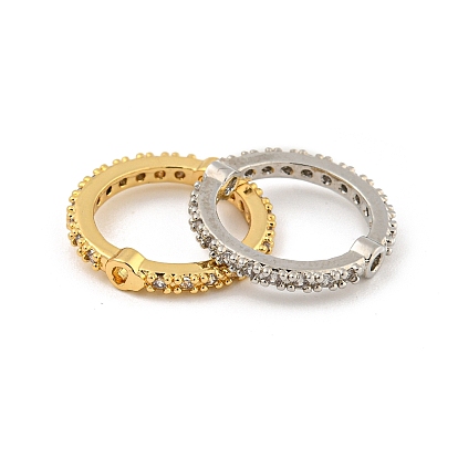 Оправа из латуни с микропаве из кубического циркония, долговечный, без свинца и без кадмия, кольцо