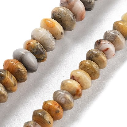 Природные сумасшедший агат бисер нитей, блюдце бусины