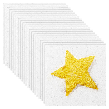 Квадратная текстура пенопластовой бумаги для рисования для детей