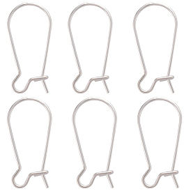 10шт. 925 серьги-кольца из стерлингового серебра, провод почки