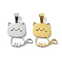 304 подвески из нержавеющей стали, лазерная резка, кошачье очарование