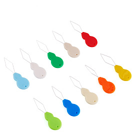 100шт. 201 резьбонарезная головка из нержавеющей стали, Горлянка, с пластиковой головкой