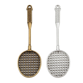 Тибетский сплав стиля большие кулоны, ракетки для бадминтона