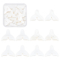 Natural Freshwater Shell Beads, Half Drilled, Fishtail