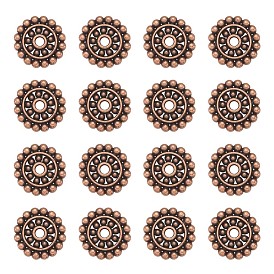 Tibetan Style Alloy Spacer Beads, Daisy