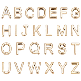 2 наборы сплавных подвесок, золотые, буквенное очарование