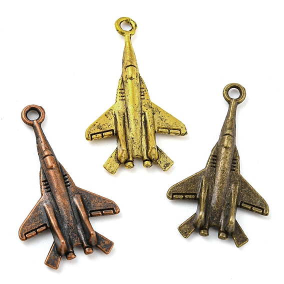 Подвески из сплава , без кадмия и без свинца, самолет