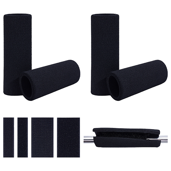 Чехол для губчатой ручки, рукоятки, ручка обернуть, нейлоновые ленты с липучкой, клейкая полиэфирная лента с крючками и петлями