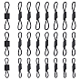 24Pcs 3 Styles Nylon with Rubber Tactical Gear Holder Clip, Elastic Binding Ribbon Buckle for Tactical Vests Backpacks Bags