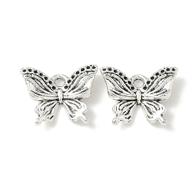 Сплавочные подвески тибетского стиля, бабочка, без кадмия и без свинца