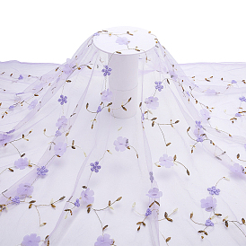 1полиэстеровая сетчатая ткань с вышивкой, аксессуары, цветочным узором