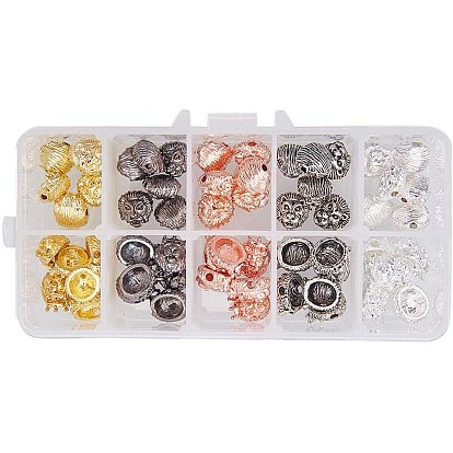 Lion Head Alloy Beads