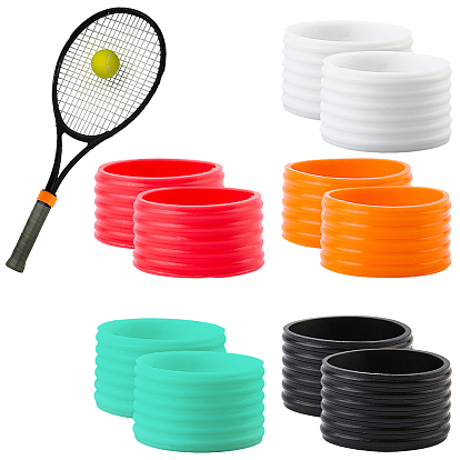 Anillo de silicona para pala de pickleball, mango de raqueta de tenis