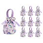 10 Bolsas de tela con cordón y estampado floral (unidades), Bolsas de regalo de dulces bolsas de recuerdos de boda para fiesta de Navidad
